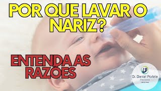 Como fazer a lavagem nasal em bebês?