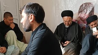 جلسه ایام فاطمیه با سخنرانی و مداحی استاد حسینی به مناسبت برگشت برادران اهل سنت از کربلایی معلی...