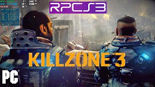 PS3 KILLZONE 3 on PC HD RPCS3 Emulator gameplay KZ3