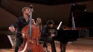 Cesar Franck sonata in A major, 4th mov, double bass, Matthew McDonald, piano Yannick Rafalimanana