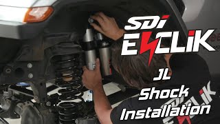 Jeep JL E-CLIK Shock Installation