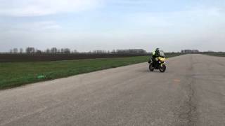 Kawasaki Versys 650 2015 slalom fun