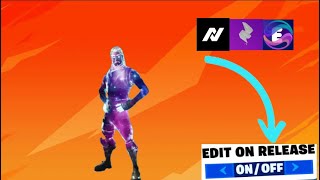 How To Get Confirm Edit On Release On Any OG Fortnite Project!