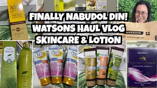 WATSONS SHOPPING HAUL: SKIN CARE AT MGA LOTION