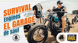 ⚡Survival Engines⚡y Las TRIUMPH de⚡El Garage de Saul⚡en 👉Motorbeach 2023