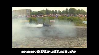 VW Pfingsttreffen 2011 Bautzen / Burnout WM - 1. Qualifikation Burnout: Team Zwölfender