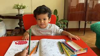 when to introduce pencil to kids || How to make babies to learn colours #learningcolors #colour