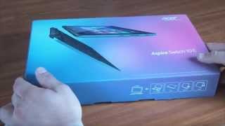 Test et avis tablette Windows 8 1 Acer Aspire Switch 12 E - Déballage