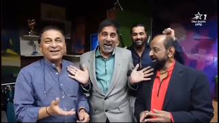 Kris Srikkanth sings for Sunny Gavaskar and GR Vishwanath