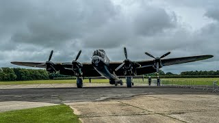 Avro Lancaster Just Jane Taxy 11th July 2024