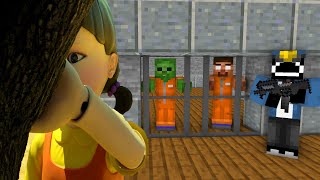 POOR BEGGAR BODY BUILDER  + PRISON BREAK + ALL PRISON BREAK & CUTE GIRL - MINECRAFT