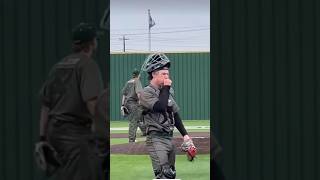 Catcher ￼￼throws a dot to second #music #newmusic #hiphop #song #goviral #baseballteam #rap