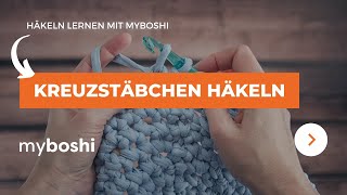 Kreuzstäbchen häkeln | myboshi