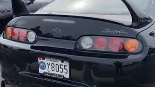 TOYOTA SUPRA LOUD 🔰i think its a straight pipe shouts