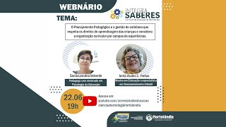 Webinário - Centro de Formação "Paulo Freire".