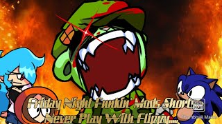 Friday Night Funkin' Mods Shorts - Never Play A Shooter Game With Flippy....