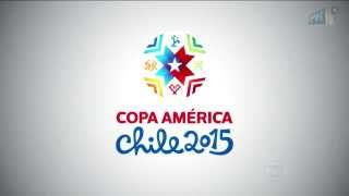 Vinheta de abertura "Copa América Chile 2015" -  Globo