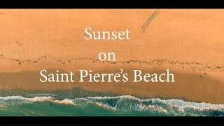 Sunset on Saint Pierre Beach