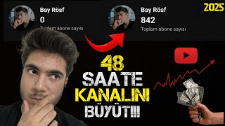 48 SAATTE YOUTUBE KANALINI BÜYÜT ! YOUTUBE KANAL GELİŞİMİ ( CEO , NİŞ , ETİKETLER ) ABONE KAZANMAK !