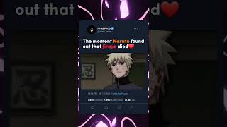 Naruto's Heartbreaking News | Jiraiya's Death 💔 #shorts #jiraiya #naruto #narutoshippuden