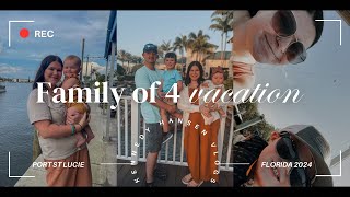 FAMILY OF 4 VACATION | Port St Lucie, FL | pool days, Florida Oceanographic Center, fishing, & more