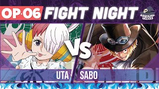 UTA vs Sabo : One Piece Card Game : OP06 Match