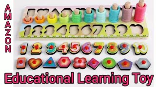 #unboxing #wooden #math #puzzle #educational #toys for #toddler & #kids #unboxingandreview #learning