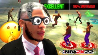 BIGGEST GREEN WINDOW JUMPSHOT FOR BIG MAN ON NBA2K22 CURRENT GEN ! BEST SPOT UP JUMPSHOT IN 2K22