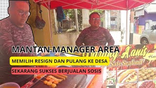 IDE USAHA DI DESA, JUALAN SOSIS BAKAR