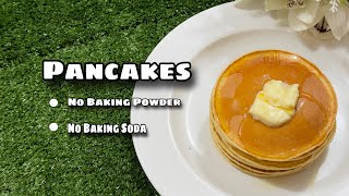 Pancakes 🥞 No Baking Powder ‼️ No Baking Soda 🤤#food #recipe #pancake #nobakingpowder