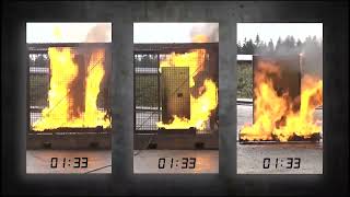 Fire Safety Test | Steel Cabinet vs Asecos Hazardous Storage Cabinet