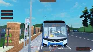 Line 9 Lesní Hřbitov (SOR NS 18M Electric) (Roblox "Buses of Hradec")