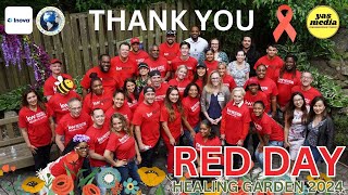 Thank you Guys for  Keller Williams Red Day Healing Garden 2024 supporting  Inova Life with Cancer