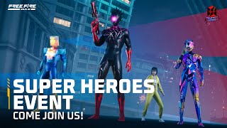 Get Ready for Superhero Power-Ups! 🦸‍♂️ | Free Fire MAX