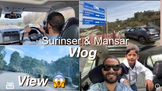 Exploring Surinser & Mansar|With Family|Khubsurat Nazare|Explore With Us|Vlog05