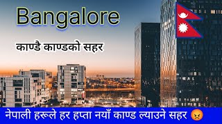 काण्डै काण्डले भरिएको सहर bangalore | banglore about in Nepali | DL tech jankari