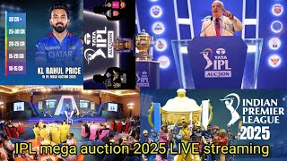 IPL mega auction 2025 LIVE streaming