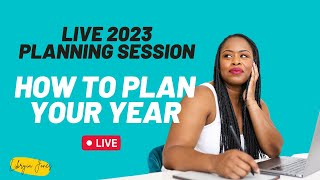 Live 2023 Planning Session - REPLAY