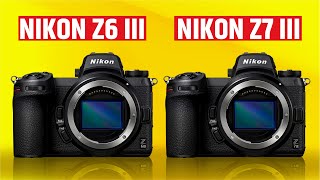 Nikon Z6 III vs Nikon Z7 III - Camera of the Year 2024?