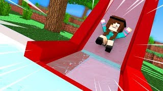 Minecraft: Meu Amável Mundo #10 - MEU TOBOÁGUA FICOU PERFEITO!!  ‹ FLOKIIS ›