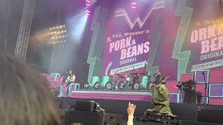 Weezer at Hella Mega Tour, London: Pork and Beans 24-06-2022