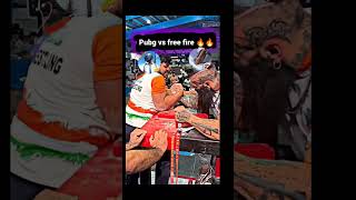 pubg vs free fire 🔥 || attitude || BGMI VS FREE FIRE || 🔥#shorts #bgmi #freefire#shorts