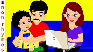 Animation English Nursery Rhymes & Songs For Children | Color Song For Babies | Color Finger Family