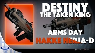 Destiny - The Taken King - Arms Day - Hakke Herja-D [Pulse Rifle]