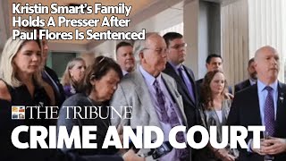 Kristin Smart’s Family Holds A Press Conference After Flores Sentencing