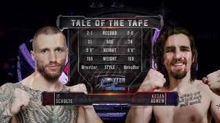 JT Shulte vs Kegan Agnew PROFESSIONAL 3 ROUND BATTLE!