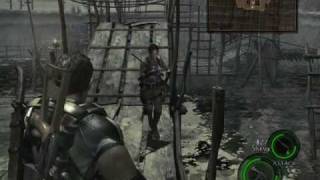 Resident Evil 5: Chapter 3 Execution Ground Crocodile dodging