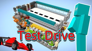 Test Drive: Redstone driving game Bedrock 1.16