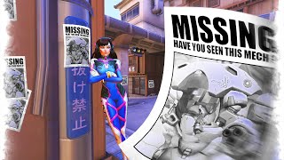 NEW D.Va glitch! Have you seen this mech? | Overwatch Best and Funny Moments - Ep.239