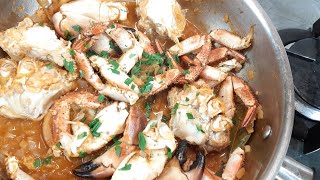 Crab Legs With Garlic Beer  Sauce Recipe